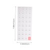 Ciieeo Sets Monthly Planner Tabs Calendar Sheets Date Stickers Diy