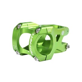 FIFTY-FIFTY MTB Stem Aluminium Alloy Super Light Mountain Bike Stem for 31.8 mm Handlebars and 1-1/8 Inch Fork, 35 mm (Green)