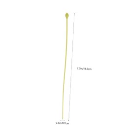 WRITWAA Set of 3 Perm Needles Hair Pins for Curlers and Hair Styling, Colours Vary, Robust Material, Reusable for Hair Types, Random Colour