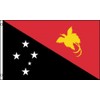 2x3 Papua New Guinea Flag 2'x3' Banner Brass Grommets