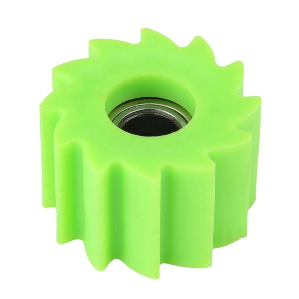 Keenso 8mm Motorcycle Chain Roller Tensioner Pulley Wheel Sprocket Guide for Kawasaki KX250F KX450F Bike 2006-2016 (Green)