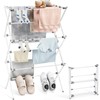 APEXCHASER Clothes Drying Rack, Foldable & Extendable Laundry Rack with