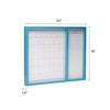 Mikasa Framed Calendar White Board and White Board Combo, Includes