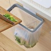 UPKOCH Door Back Garbage Bag Holder, Hanging Trash Bag Rack,