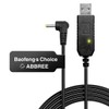 Baofeng 2.5mm USB Charger Cable with Indicator Light for BaoFeng