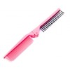 Louise Maelys Portable Travel Folding Hair Brush Compact Pocket Double