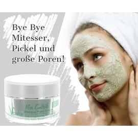 WOW! Wonder Mud Mer Control Mask (50 ml), Against Pimples, Acne, Late Acne, Large Pores, with Algae Extract, Clay and Minerals, Immediate Effect