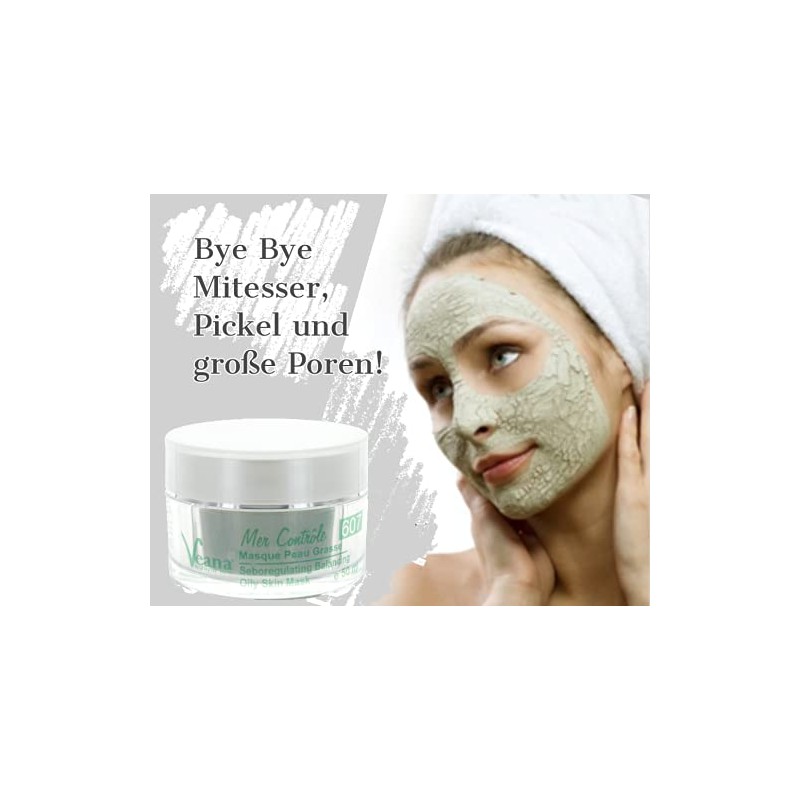 WOW! Wonder Mud Mer Control Mask (50 ml), Against Pimples,