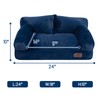Hollypet Fluffy Plush Pet Cat Couch Sofa Soft Calming Pet