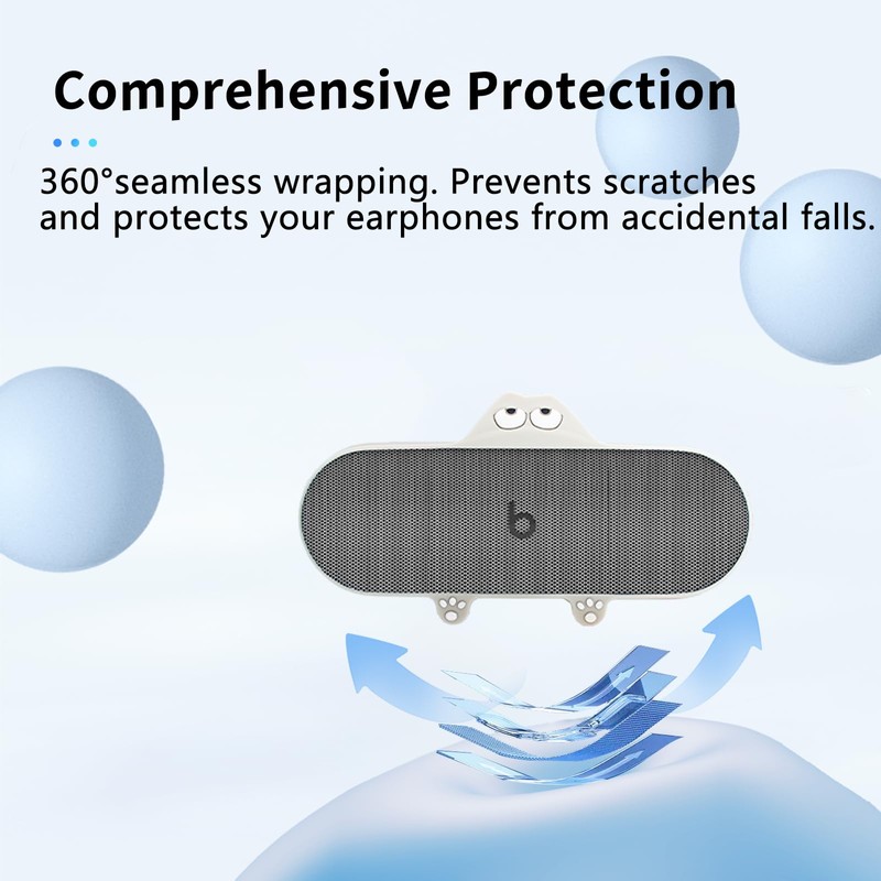 Case for Beats Pill (2024 Release),NOUKAJU Silicone Protective Cover,Drop-Proof,Scratch-Proof,Shock-Proof,Protective Case