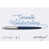 PARKER Jotter Gel Pen, Premium Oxford Grey Pinstripe, Medium Nib