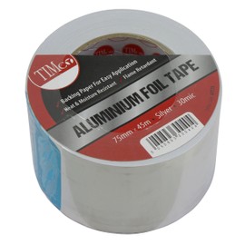 TIMCO Aluminium Foil Tape - 50mm x 45m - Silver