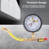 Industrial Nitrogen Pressure Test Gauge for Air Conditioning Refrigeration Vacuum