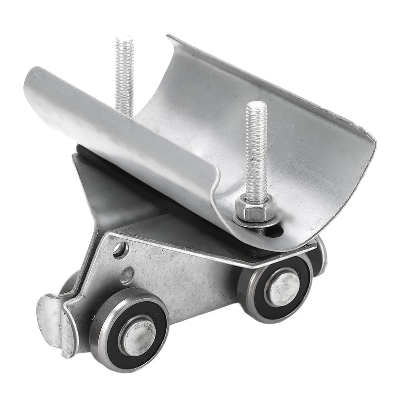 Stainless Steel Track Roller Wheel Trolley 24mm Pulley Diameter Cable