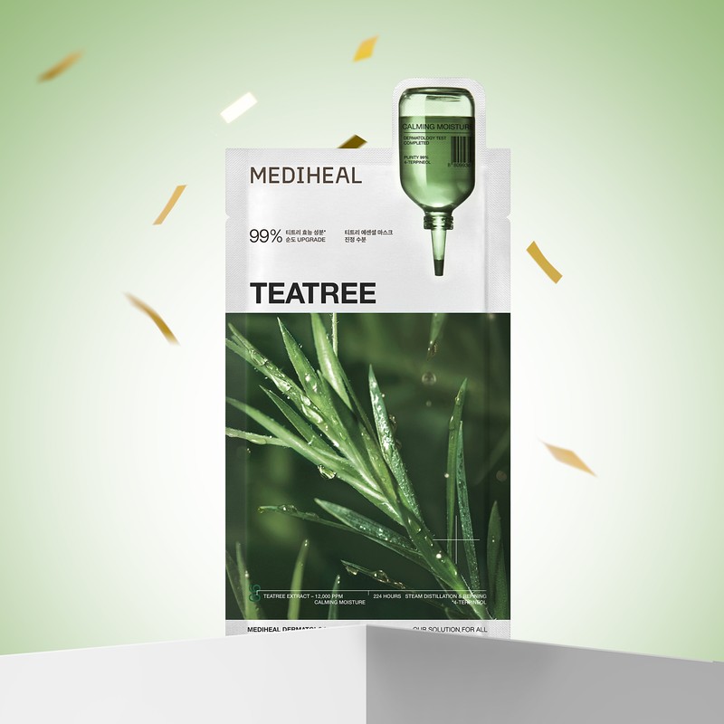 Mediheal Essential Mask Tea Tree, 10 sheets, 1 pack