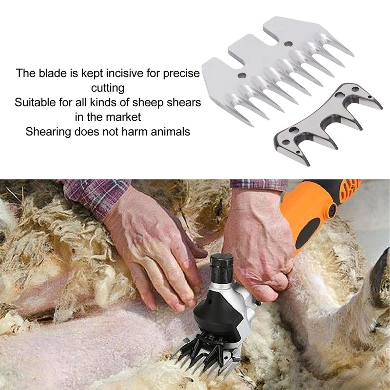 Electric Sheep Shear Blade High Carbon Steel 9 Tooth Incisive