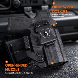 WARRIORLAND IWB Kydex Holster Compatible with Sig P365-XMACRO,wi