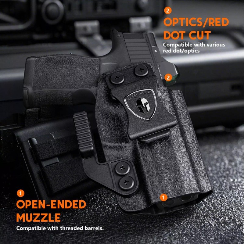 WARRIORLAND IWB Kydex Holster Compatible with Sig P365-XMACRO,wi