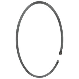 BREIL - Women's Element XL Soft Necklace from the MAGNETICA SYSTEM TJ2970 Collection - Long Element Necklace Made of IP Steel Black - Can be Combined with Other Parts in the Collection - 80 cm, Alloy
