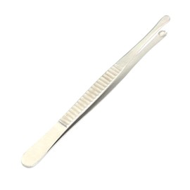 AAProTools Russian Tissue Forceps 6 inches Satin Matte Finish Stainless