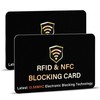 SaiTech IT 2 Pack RFID Blocking Card, One Card Protects
