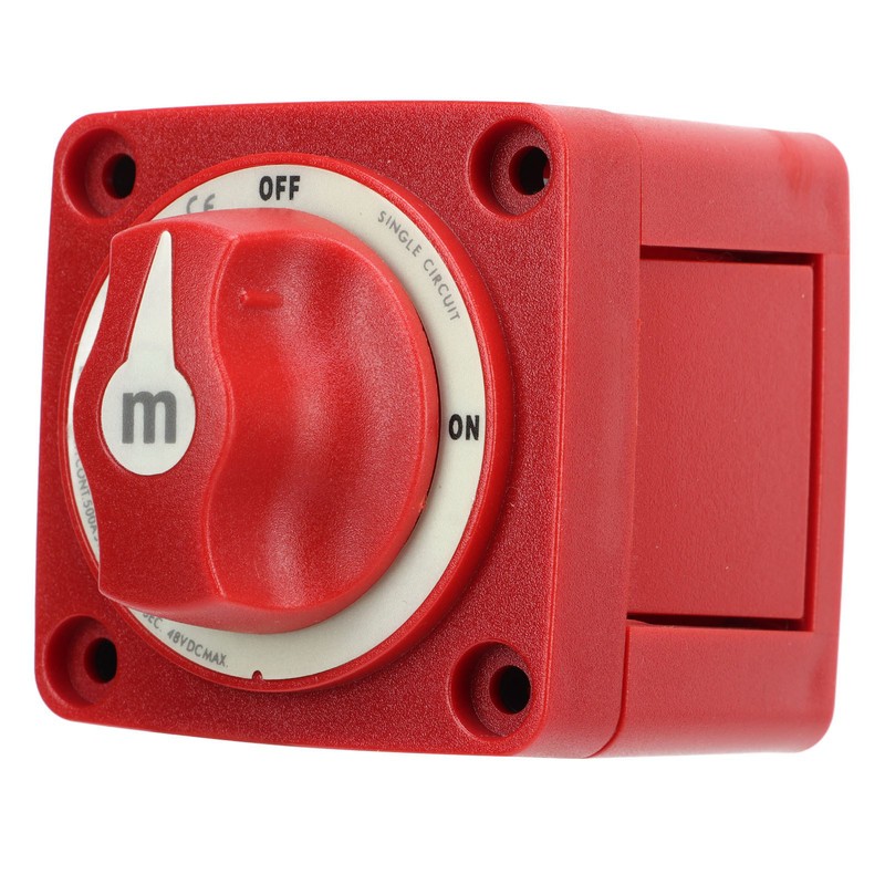12V to 48V Boat Battery Switch 300A Red Battery Power