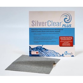 SilverClear® PLUS Breastfeeding Comfort Dressings (2-Pack - 10 cm diameter dressings) - Fast & Effective Solution for Irritated, Infected, Cracked, and Sore Nipples. Certified Class 2 Medical Devices, our dressings are Made in Canada in our ISO 13485 Fac