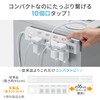Sanwa Direct 700-TAP051 Power Strip, 2 Meters, 10 Outlets, Surge