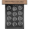 Dress My Cupcake Schokoladenform, Herz-Sprüche, Valentinstag