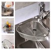 Kitchen Triangle Sink Strainer, Corner Sink Strainer, Multifunction Sink Drain