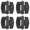 MOUNTAIN_ARK 4 Pack Heavy Duty Weldable Hinges, Weld on Butt