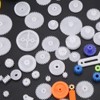 Fafeicy 78 Piezas de Engranajes de Plástico Kits de Soporte