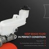 A-Premium Brake Master Cylinder with Reservoir and Sensor Compatible with