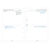 Filofax Pocket English/French/German two days per page 2024 diary, White