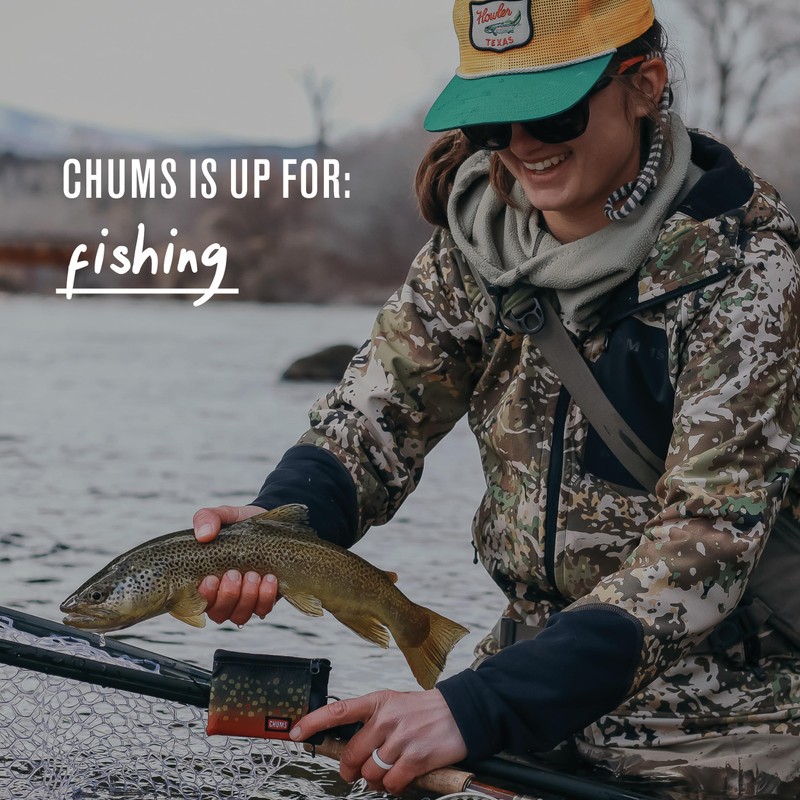 Chums Surfshorts Wallet - Lightweight Slim Wallet with RFID Blocking