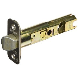 Kwikset 82247-15 Adjustable Radius Deadlatch Brass Finish
