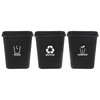 XTRAYXRAY Trash Recycle Compost Stickers 3Packs Recycle Vinyl Decal Sticker