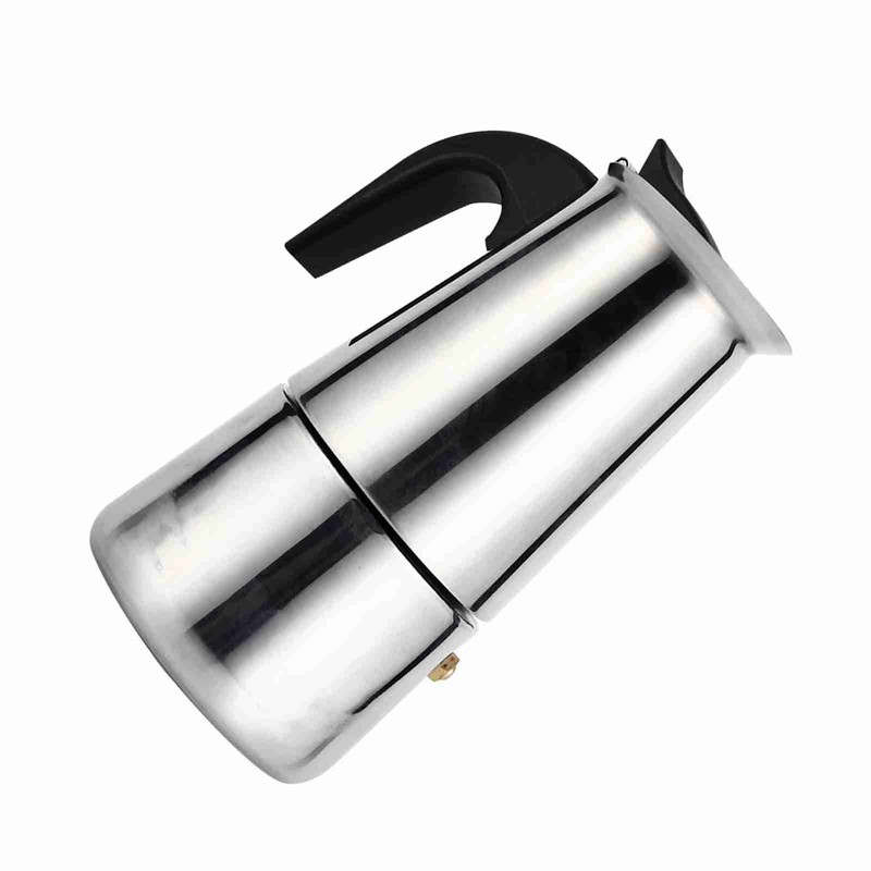 Stainless Steel Percolator Moka Pot Coffee Maker Stove Home Office