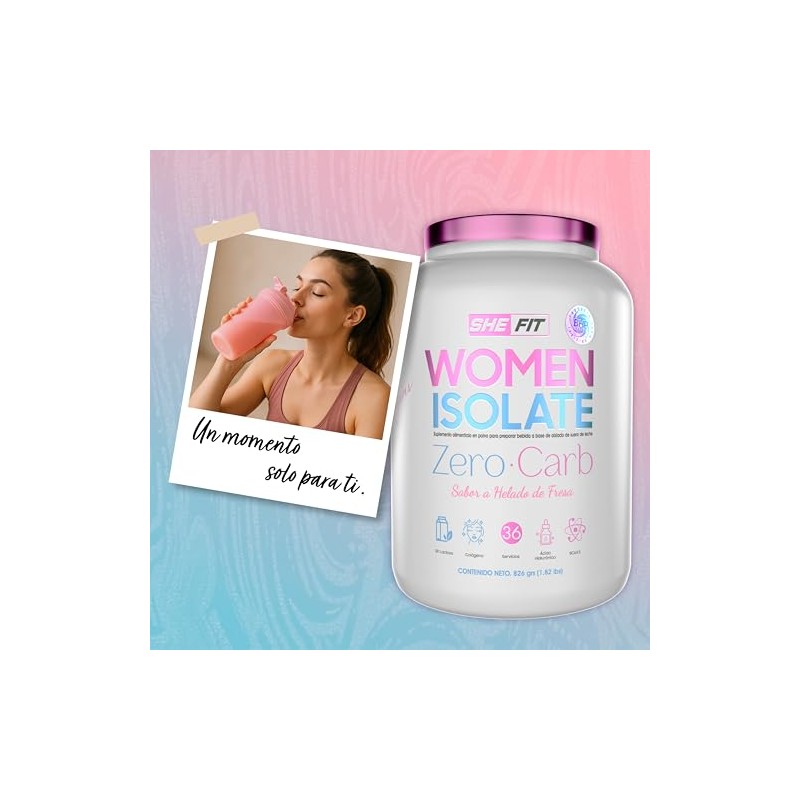 BHP NUTRITION- SHE FIT WOMEN ISOLATE ZERO 1.82 LBS |