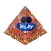 Constellation Pyramid Stone for Positive Energy Reduce Stress Chakra Resin