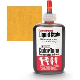 ColorTone Concentrated Liquid Stain for Stringed Instruments, Vintage Amber