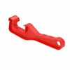5 Gallon Paint Can Opener Tool - Heavy-Duty Red Plastic