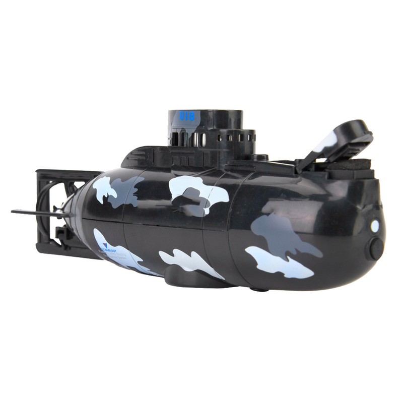 Mini Simulation Military Remote Control 6 Channel Submarine Toy Model