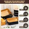 Baderke 30 Set 9x13 Heavy Duty Aluminum Pans with Lids
