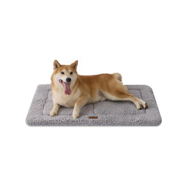 Joydeco Low-Profile Dog Mat Reversible Bed Pad, Washable Dog Crate