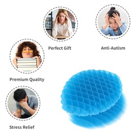 DAKSNRLS Elastic Worm Fidget Toy Squeeze Sensory Toys Portable Anxiety Relief Autism Pocket Toy Slug 3Pcs