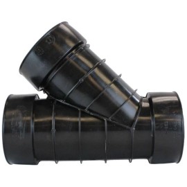 Advanced Drainage Systems 0422AA 4 x 4 x 4, HDPE, Single Wall, 45D Wye