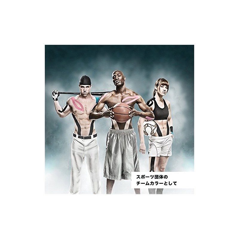 KINESIO K783372 Genuine Taping, Kinesio Tex Performance Plus, 2.0 x