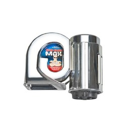 Wolo (719) Big Bad Max Chrome Air Horn - 12 Volt