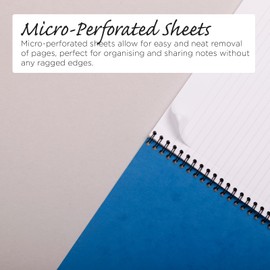 Clairefontaine 4853Z Notebook Europa Notemaker with Spiral Bound 60 Sheets Micro-Perforated 14.8 x 21 cm 90 g Lined, Pack of 1, Green